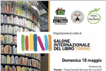 volantino visita Salone Internazionale del Libro a Torino